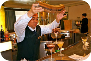 Supreme talent at the 'Martini Bar'