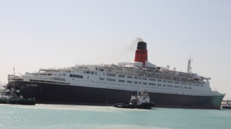The QE2 farewells Dubai but not before a multi-million dollar refurbishment!