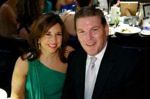 CLIA president and CEO Christine Duffy and ICCA chairman Gavin Smith at the 2012 Cruise Industry Awards. Image: Natalie Aroyan