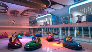 Dodgem cars at sea? Yes please! Photo Credit: Royal Caribbean