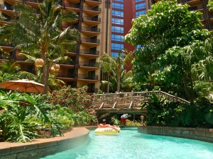 View from the lazy river. Photo Credit: Natalie Aroyan