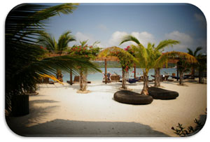 The view from our cabana