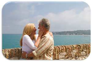 Edie and Tom in Nice