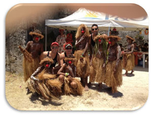 The Aussie Boys in the Isle of Pines, New Caledonia
