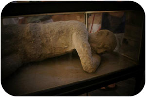 It's as if they lay down to sleep...