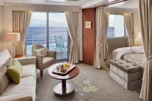Penthouse Suite. Photo Credit: Crystal Cruises
